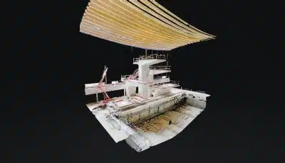 Centre Aquatique Olympique 3D Model